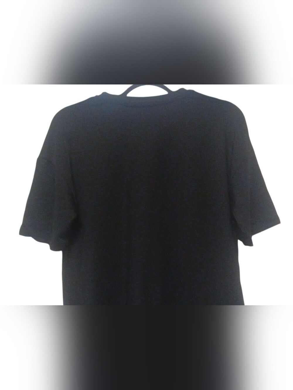 Access - NWOT, Black Short Sleeve Christian Tee Shirt, Cross,"For God So Loved" - Picture 7 of 9